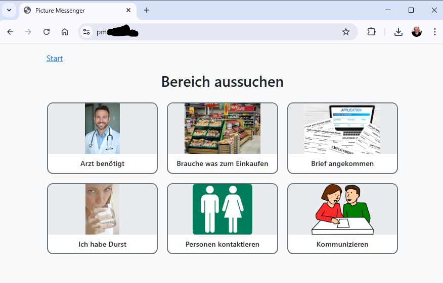 Kategorien-Start-Seite-Picturemessenger