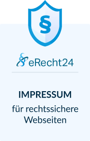 Impressum Siegel für rechtssichere Websites